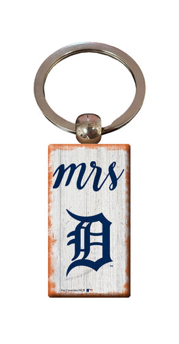 Wholesale MLB2059-Script Mrs Keychain / M2059-Detroit Tigers