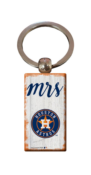 Wholesale MLB2059-Script Mrs Keychain / M2059-Houston Astros