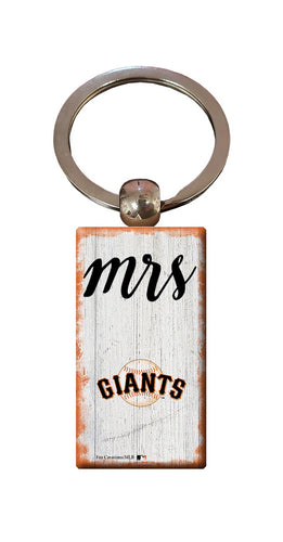 Wholesale MLB2059-Script Mrs Keychain / M2059-San Francisco Giants