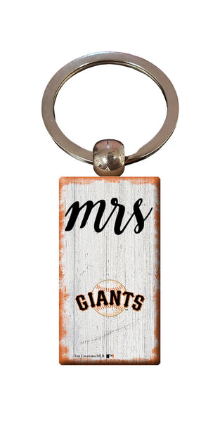 Wholesale MLB2059-Script Mrs Keychain / M2059-San Francisco Giants