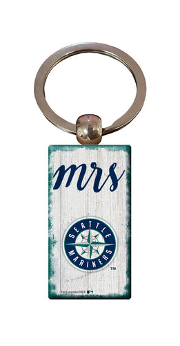 Wholesale MLB2059-Script Mrs Keychain / M2059-Seattle Mariners