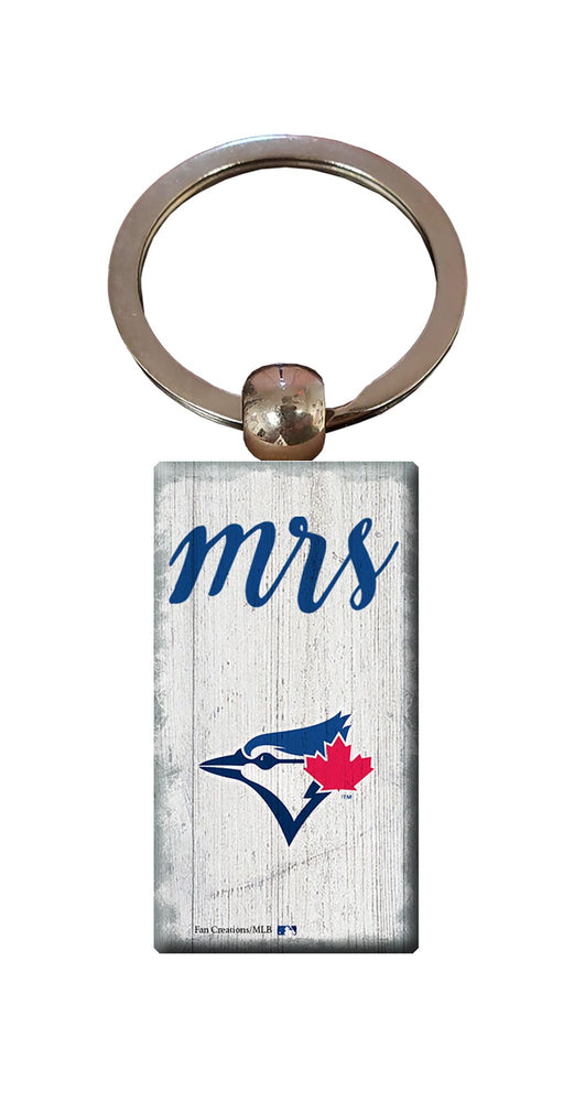 Wholesale MLB2059-Script Mrs Keychain / M2059-Toronto Blue Jays
