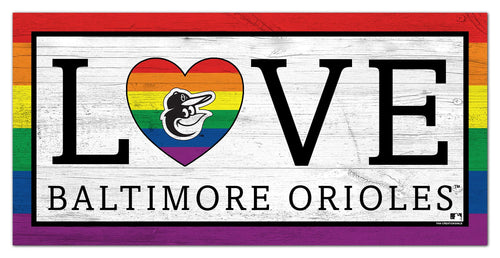 Wholesale MLB2064-LGBTQ Love 6x12 / M2064-Baltimore Orioles