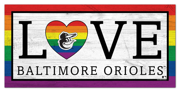 Wholesale MLB2064-LGBTQ Love 6x12 / M2064-Baltimore Orioles
