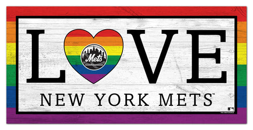 Wholesale MLB2064-LGBTQ Love 6x12 / M2064-New York Mets