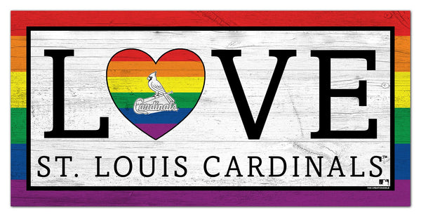 Wholesale MLB2064-LGBTQ Love 6x12 / M2064-St. Louis Cardinals