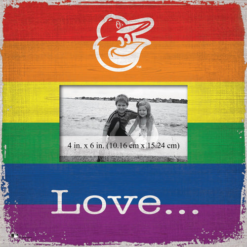 Wholesale MLB2065-Love Pride 10x10 Frame / M2065-Baltimore Orioles