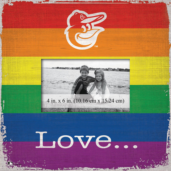Wholesale MLB2065-Love Pride 10x10 Frame / M2065-Baltimore Orioles