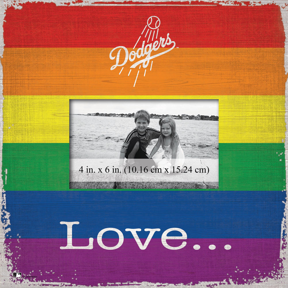 Wholesale MLB2065-Love Pride 10x10 Frame / M2065-Los Angeles Dodgers