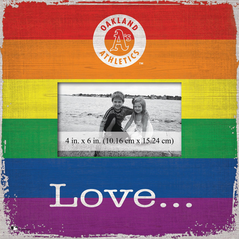 Wholesale MLB2065-Love Pride 10x10 Frame / M2065-Oakland Athletics