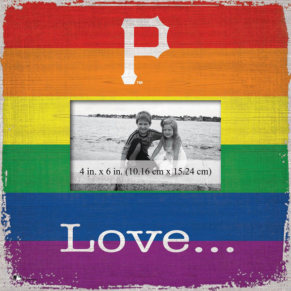 Wholesale MLB2065-Love Pride 10x10 Frame / M2065-Pittsburgh Pirates