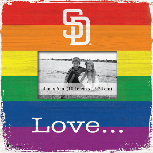 Wholesale MLB2065-Love Pride 10x10 Frame / M2065-San Diego Padres