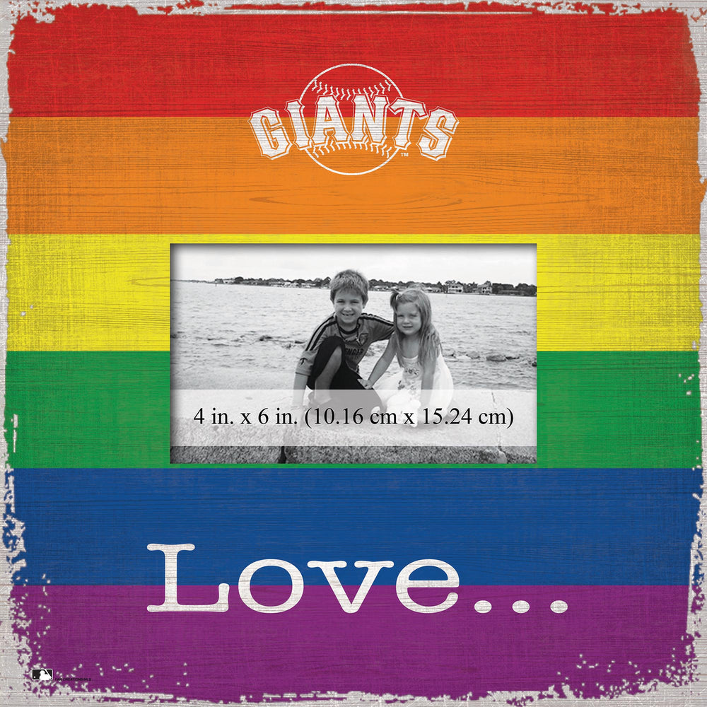 Wholesale MLB2065-Love Pride 10x10 Frame / M2065-San Francisco Giants