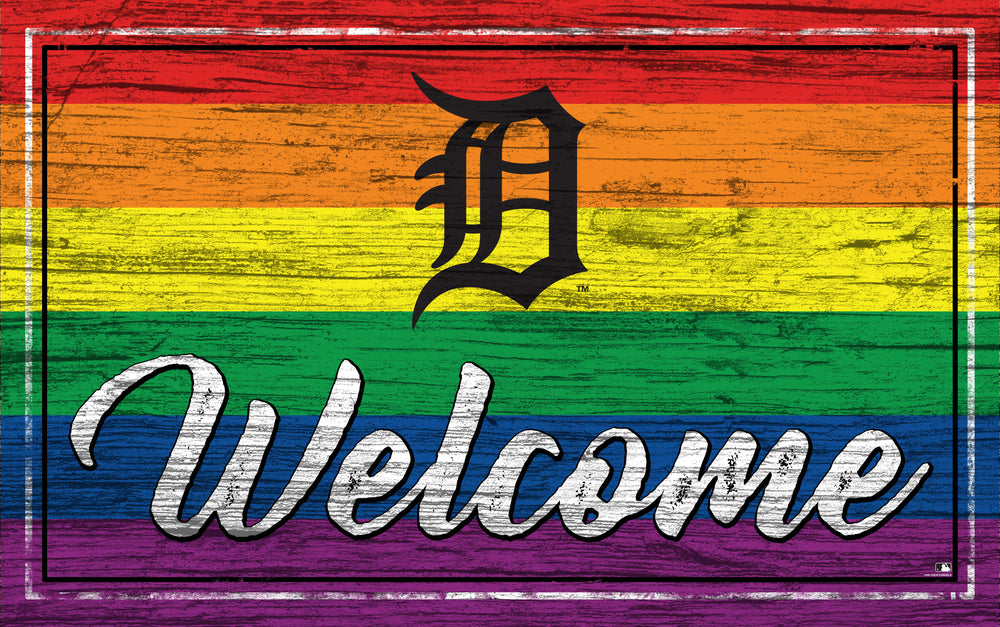 Wholesale MLB2066-Welcome Pride 11x19 / M2066-Detroit Tigers