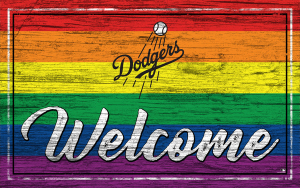 Wholesale MLB2066-Welcome Pride 11x19 / M2066-Los Angeles Dodgers