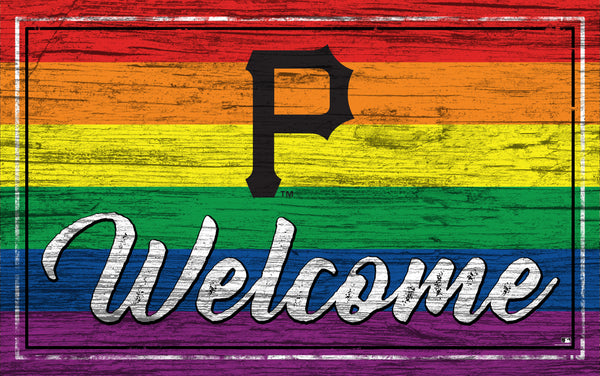 Wholesale MLB2066-Welcome Pride 11x19 / M2066-Pittsburgh Pirates