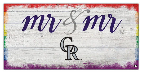 Wholesale MLB2067-Mr & Mr 6x12 / M2067-Colorado Rockies