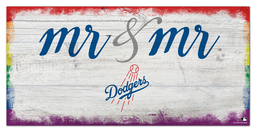 Wholesale MLB2067-Mr & Mr 6x12 / M2067-Los Angeles Dodgers