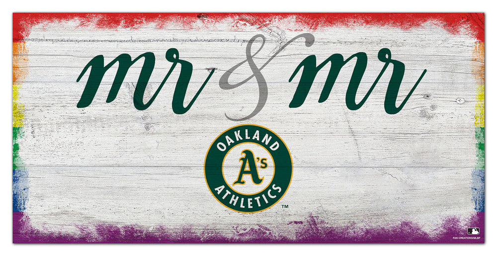 Wholesale MLB2067-Mr & Mr 6x12 / M2067-Oakland Athletics