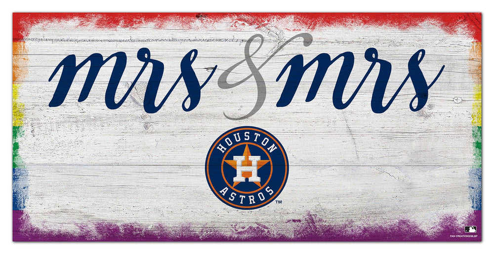 Wholesale MLB2068-Mrs & Mrs 6x12/ M2068-Houston Astros