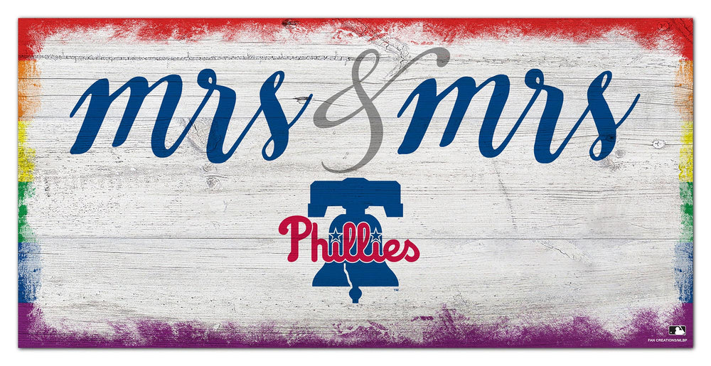 Wholesale MLB2068-Mrs & Mrs 6x12/ M2068-Philadelphia Phillies