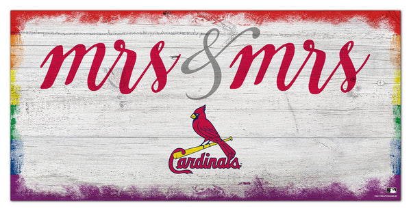 Wholesale MLB2068-Mrs & Mrs 6x12/ M2068-St. Louis Cardinals