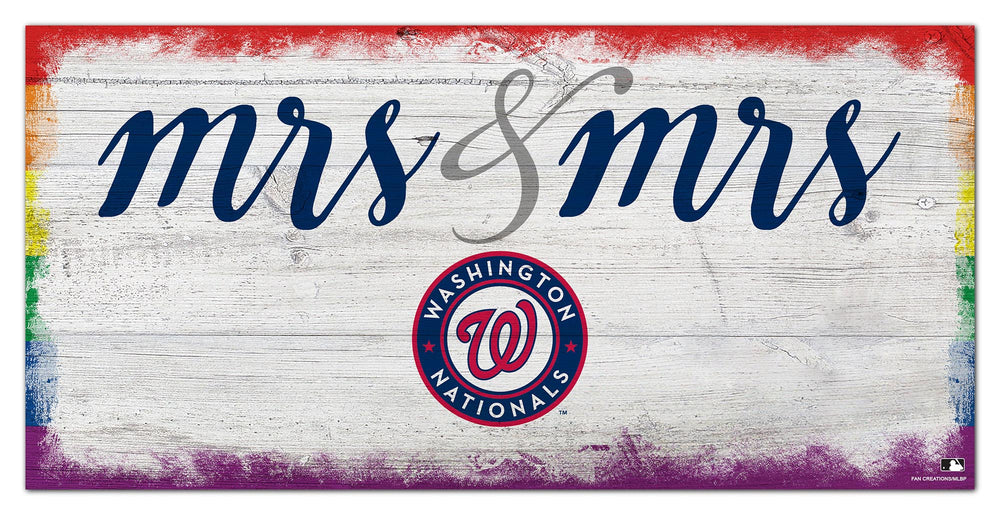 Wholesale MLB2068-Mrs & Mrs 6x12/ M2068-Washington Nationals