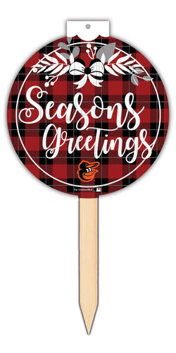 Wholesale MLB2084-Seasons Greetings Stake / M2084-Baltimore Orioles