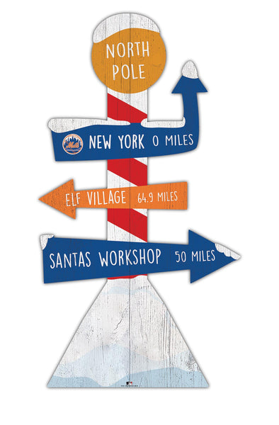 Wholesale MLB2085-Directional North Pole (Classic Impressions) / M2085-New York Mets