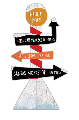 Wholesale MLB2085-Directional North Pole (Classic Impressions) / M2085-San Francisco Giants