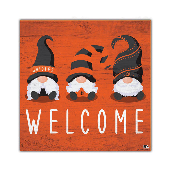 Wholesale MLB2089-Welcome Gnomes 10x10 / M2089-Baltimore Orioles