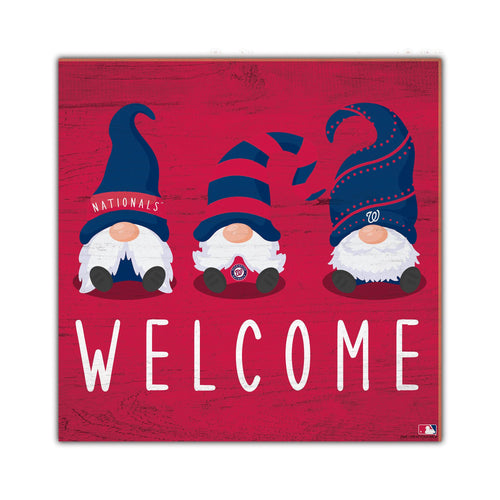 Wholesale MLB2089-Welcome Gnomes 10x10 / M2089-Washington Nationals