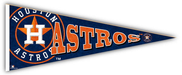 Wholesale MLB2092-Rising Pennant 24in / M2092-Houston Astros