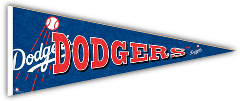 Wholesale MLB2092-Rising Pennant 24in / M2092-Los Angeles Dodgers