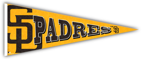 Wholesale MLB2092-Rising Pennant 24in / M2092-San Diego Padres