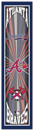 Wholesale MLB2099-Throwback 6x24 / M2099-Atlanta Braves