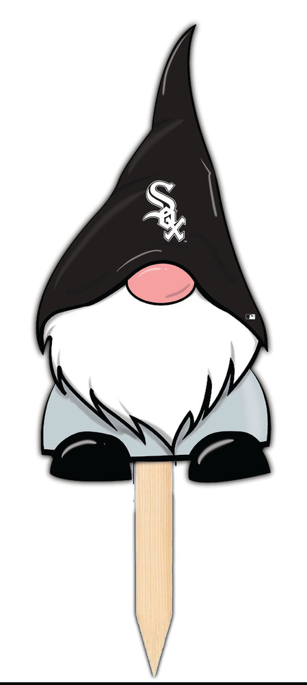 Wholesale MLB2100-Gnome Yard Stake 12in / M2100-Chicago White Sox