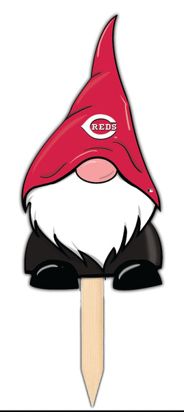 Wholesale MLB2100-Gnome Yard Stake 12in / M2100-Cincinnati Reds