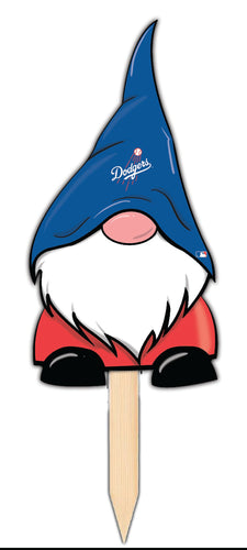 Wholesale MLB2100-Gnome Yard Stake 12in / M2100-Los Angeles Dodgers