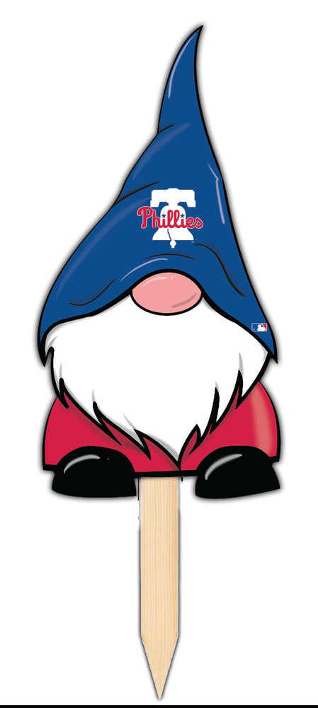 Wholesale MLB2100-Gnome Yard Stake 12in / M2100-Philadelphia Phillies