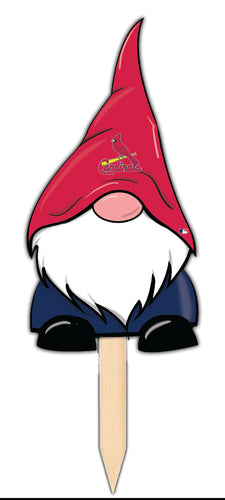 Wholesale MLB2100-Gnome Yard Stake 12in / M2100-St. Louis Cardinals