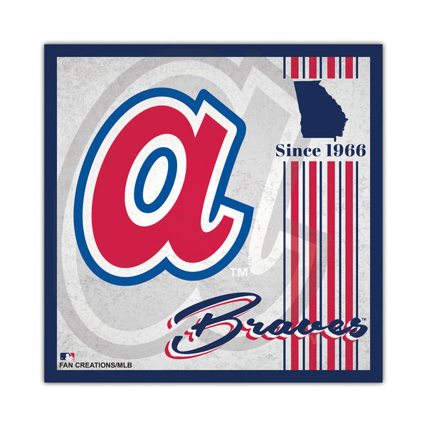 Wholesale MLB2107-Classic Album 10x10 / M2107-Atlanta Braves