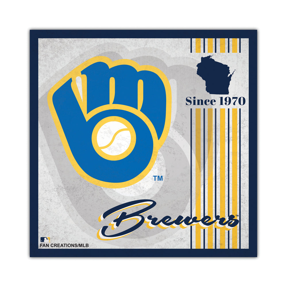 Wholesale MLB2107-Classic Album 10x10 / M2107-Milwaukee Brewers