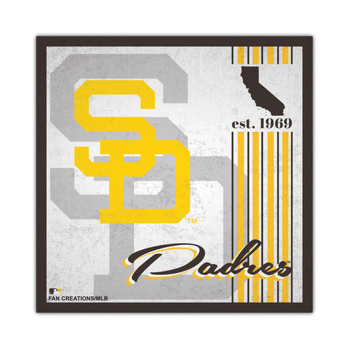 Wholesale MLB2107-Classic Album 10x10 / M2107-San Diego Padres