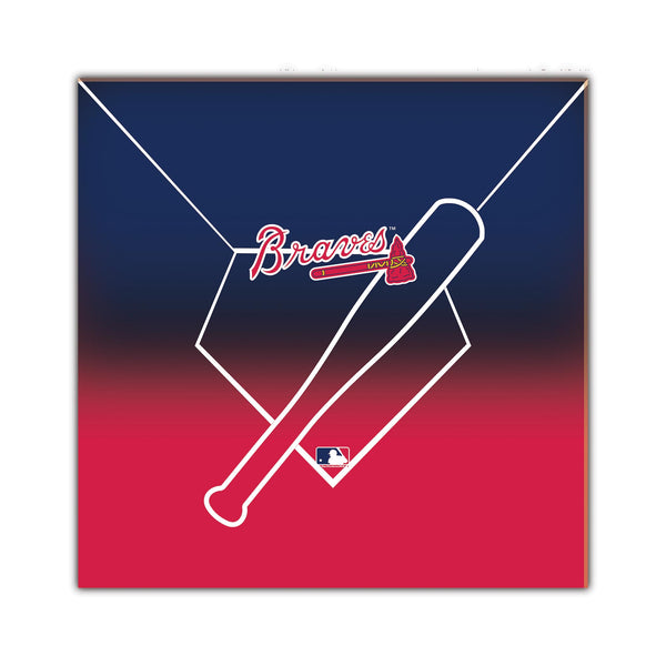 Wholesale MLB2109-Goal Gradient 10x10 / M2109-Atlanta Braves