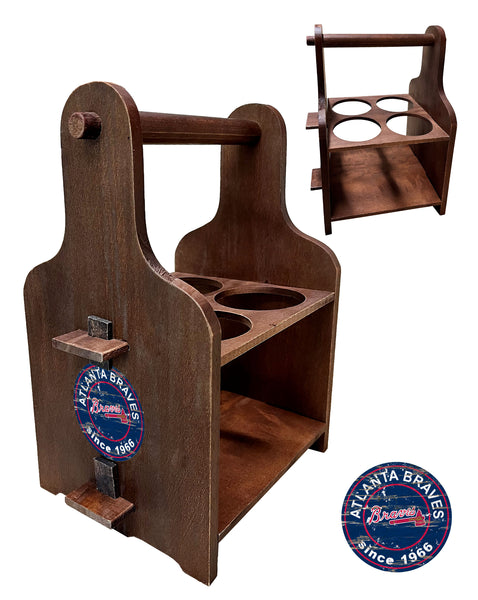 Wholesale MLB2120-Wine Holder / WEB no wine / M2120-Atlanta Braves