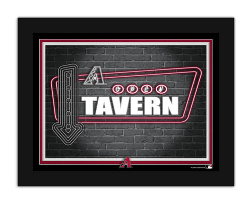 Wholesale MLB2127-Neon Tavern 12x16 / M2127-Arizona Diamondbacks