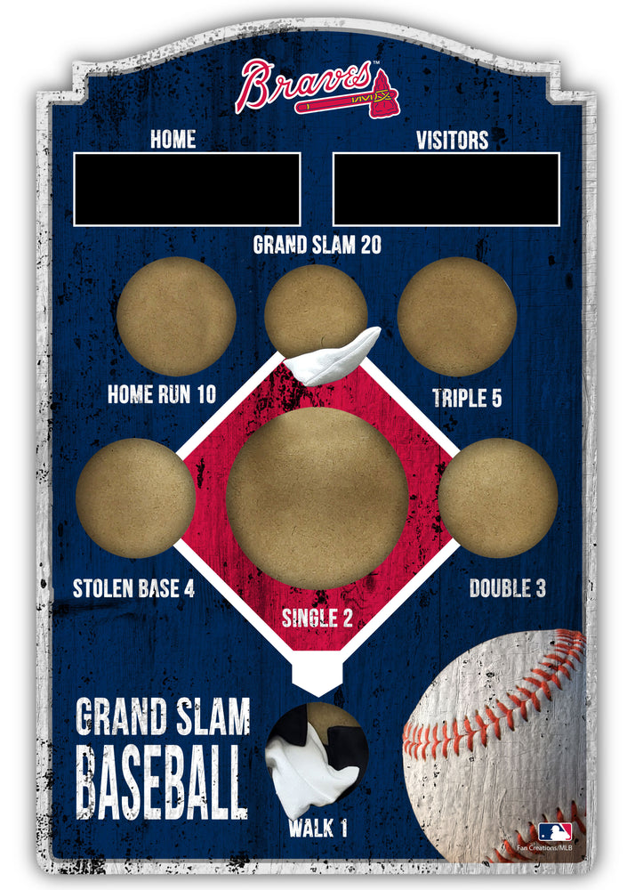 Wholesale MLB2134-Bean Bag Toss Game / M2134-Atlanta Braves