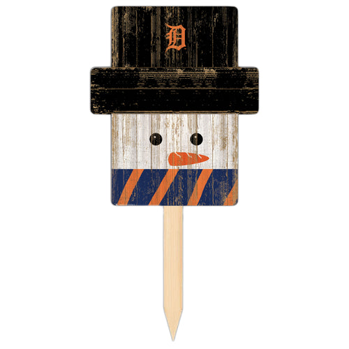 Wholesale MLB2148-Snow Man Head Yard Stake / M2148-Detroit Tigers