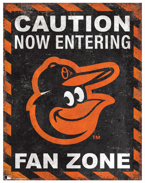 Wholesale MLB2153-MLB Fan Zone Sign / M2153-Baltimore Orioles